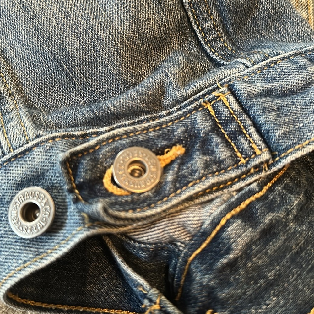 LEVI STRAUSS WOMANS JEAN VEST SIZE S / P - Picture 6 of 10